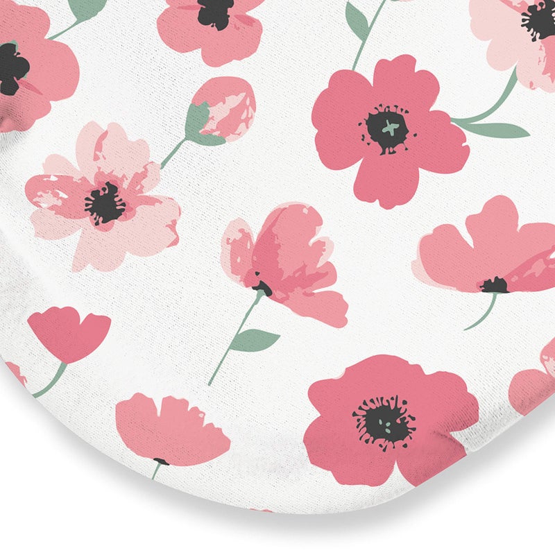 SwaddleMe Original Swaddle â€“ Size Small/Medium, 0-3 Months, 5-Pack (Pretty Poppy ) - Image 2